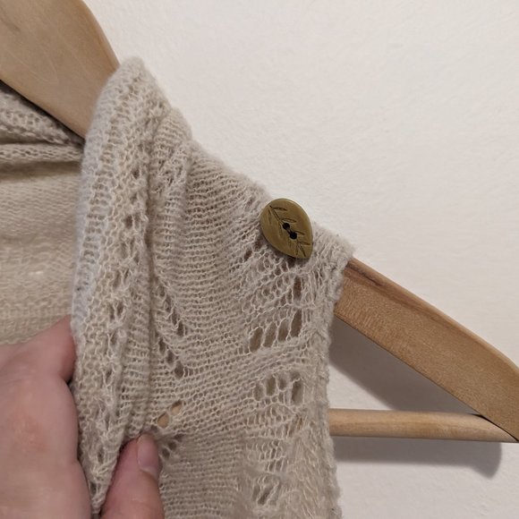 Anthropologie Angel of the North "Lua" Sweater Duster Vest - Picture 8 of 16